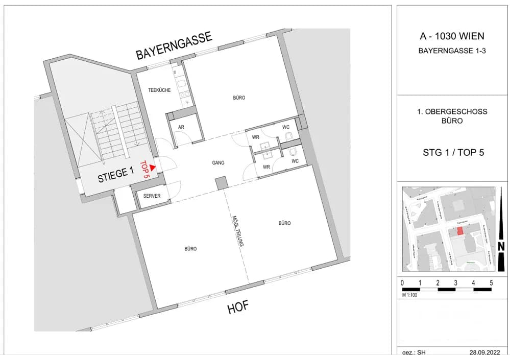 Gewerbeimmobilie mieten in Wien – 122 m², € 13 – Bild 13 von 13