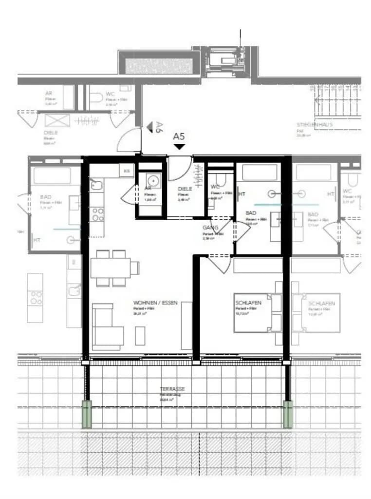 2-Zimmer-Wohnung mieten in Gmunden – 58,82 m², € 1.401 – Bild 9 von 10