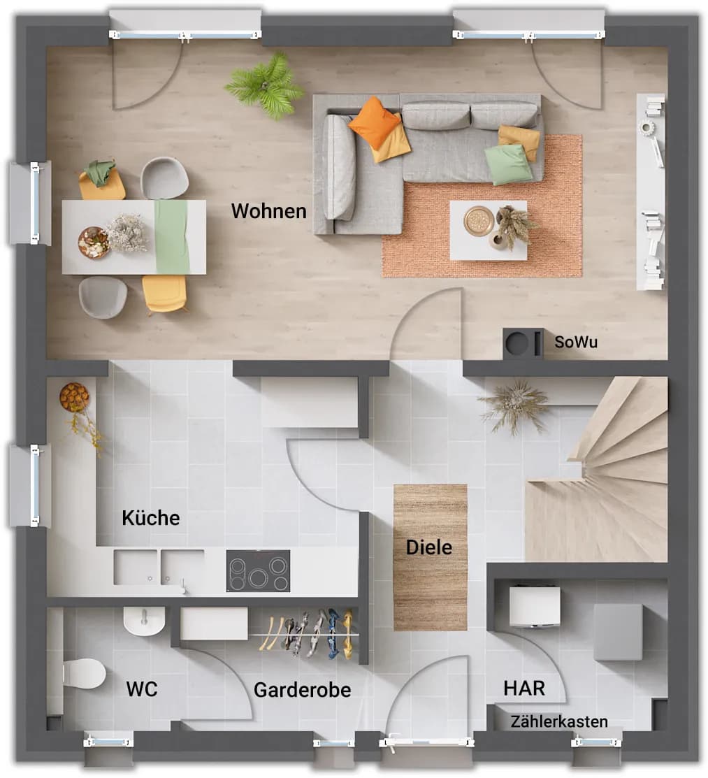 4-Zimmer-Haus kaufen in Murtal – 115 m², € 402.015 – Bild 3 von 7