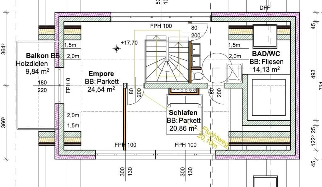 3-Zimmer-Wohnung kaufen in Linz – 95,09 m², € 749.500 – Bild 4 von 11