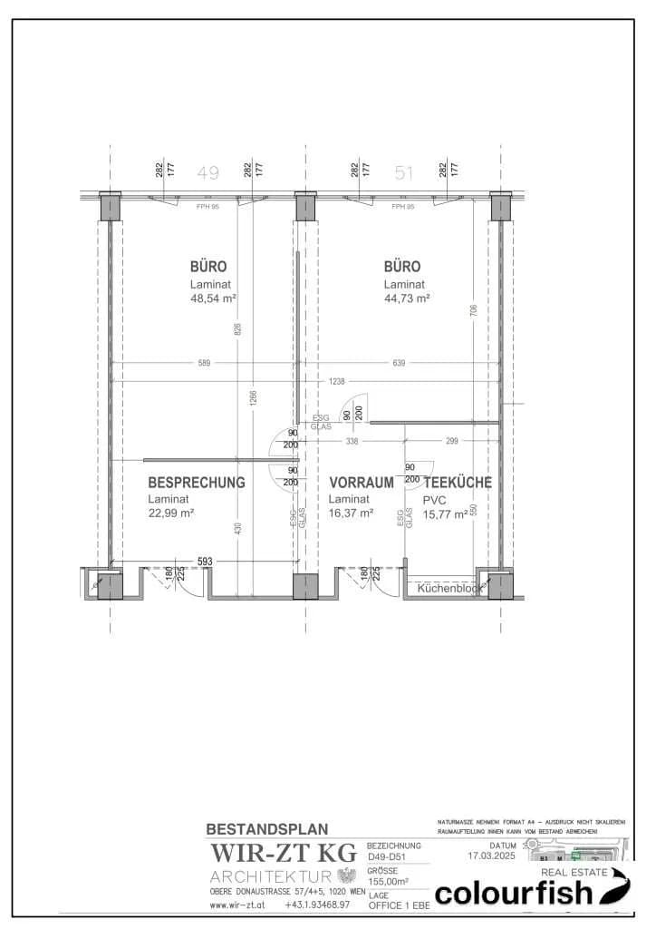 Gewerbeimmobilie mieten in Wien – 155 m², € 2.999 – Bild 5 von 5