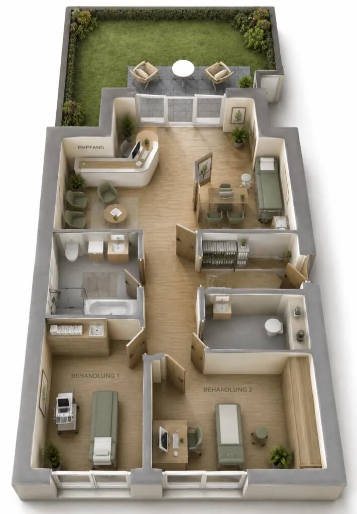 3-Zimmer-Gewerbeimmobilie kaufen in Linz – 74,64 m², € 395.600 – Bild 4 von 5