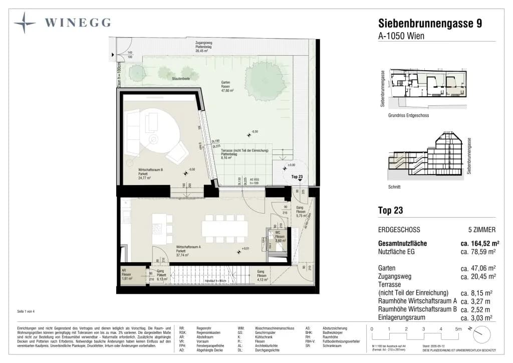 4-Zimmer-Wohnung kaufen in Wien – 158,49 m², € 1.945.200 – Bild 10 von 13
