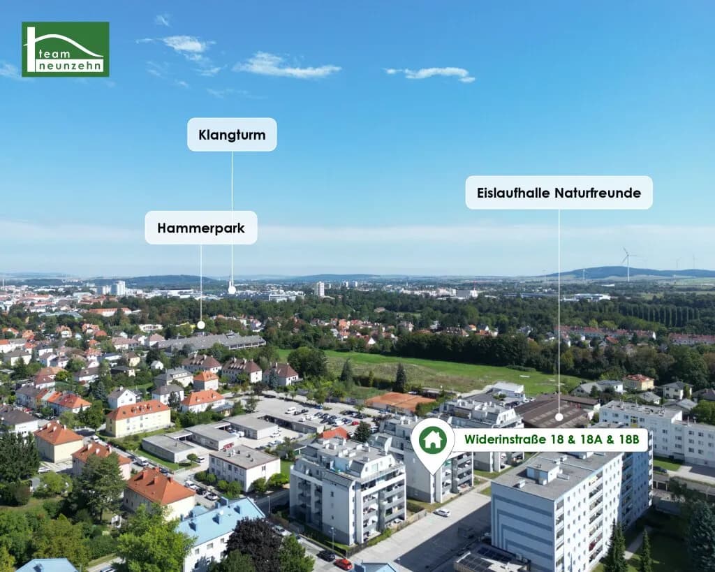 3-Zimmer-Wohnung mieten in Sankt Pölten – 60,34 m², € 899 – Bild 15 von 20