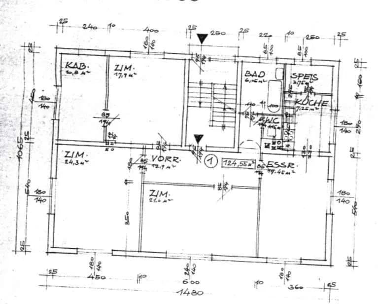 5-Zimmer-Wohnung mieten in Neunkirchen – 124 m², € 1.090 – Bild 2 von 22