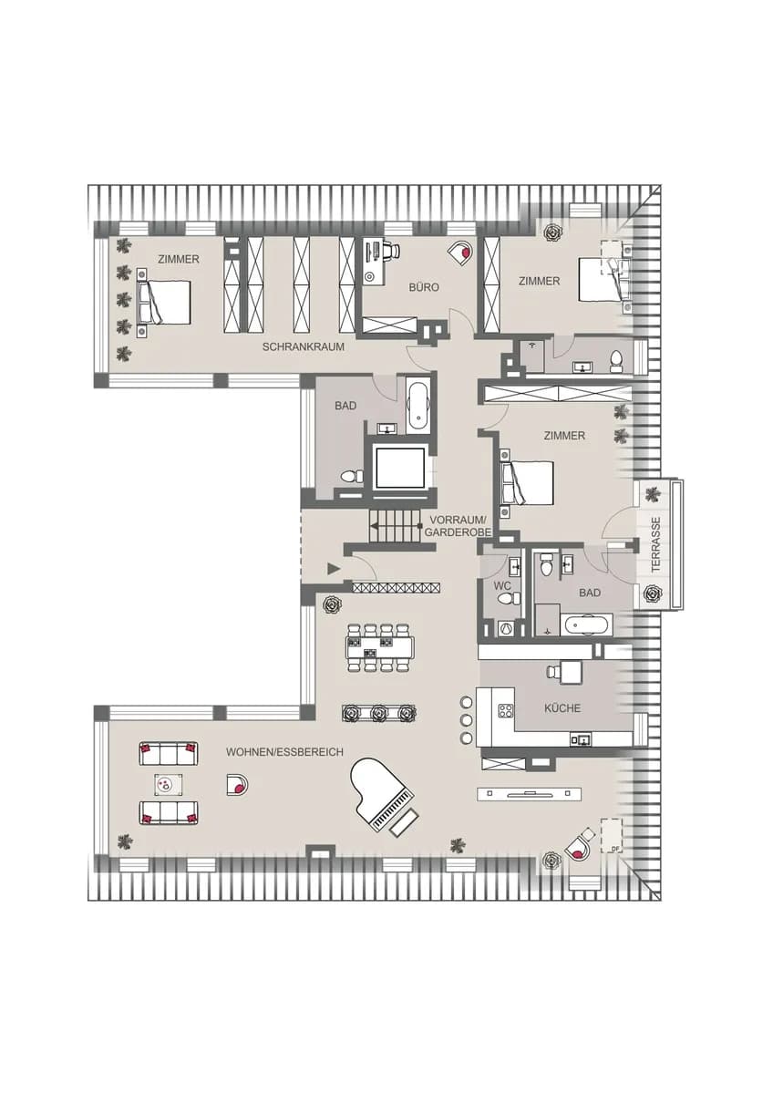 5-Zimmer-Wohnung kaufen in Wien – 345,3 m², € 1.950.000 – Bild 13 von 14