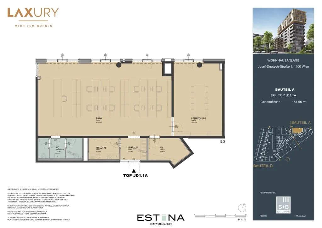 Gewerbeimmobilie kaufen in Wien – 822 m², € 3.750.000 – Bild 9 von 10