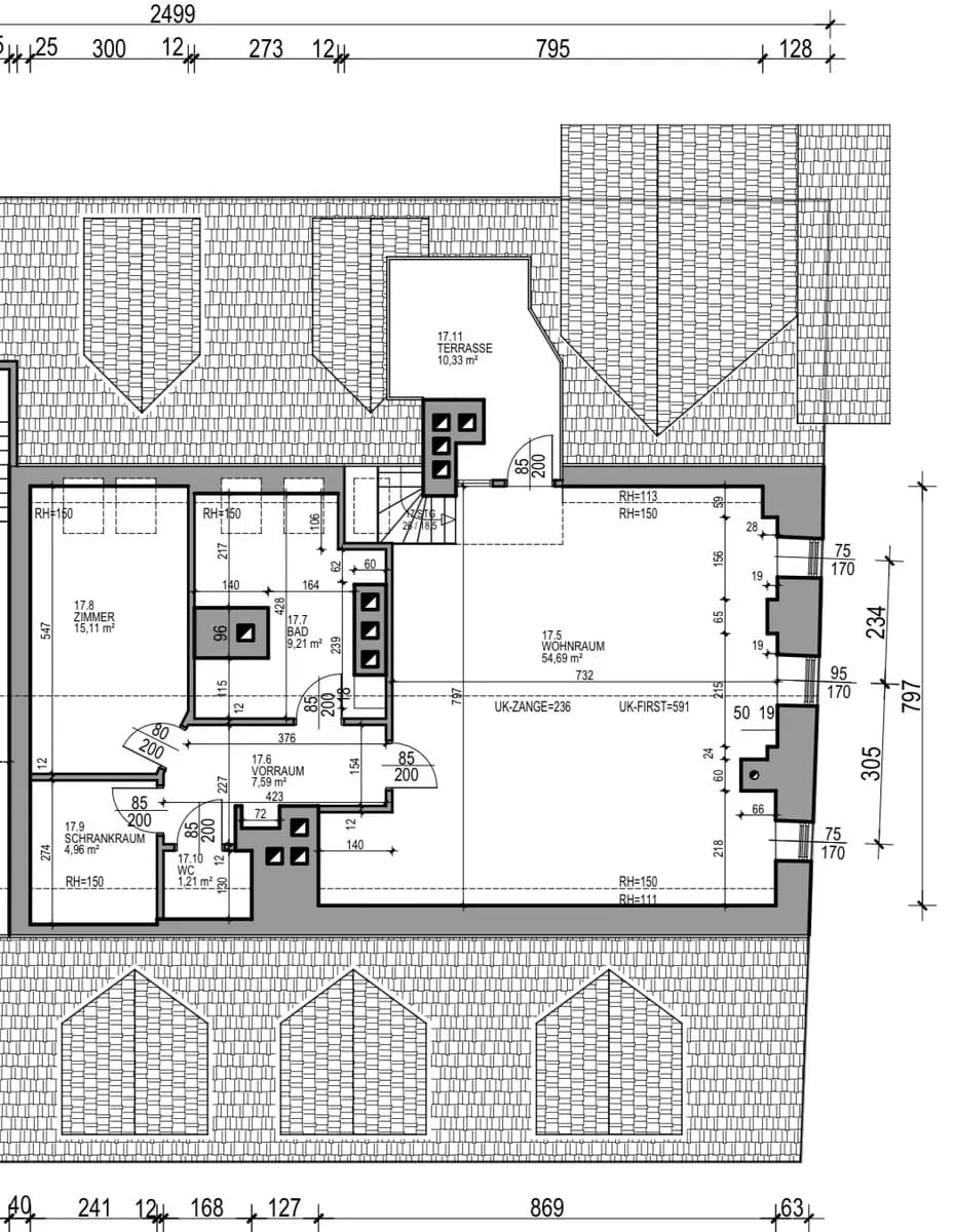 3-Zimmer-Wohnung mieten in Graz – 140 m², € 1.600 – Bild 20 von 20
