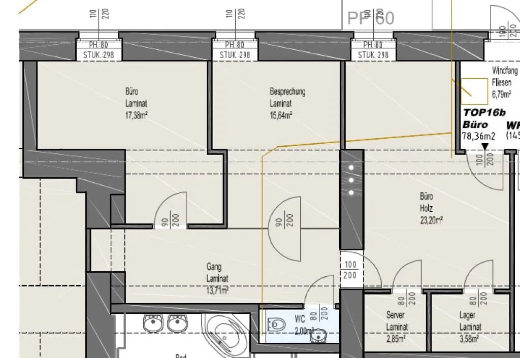 Gewerbeimmobilie mieten in Graz – 78 m², € 1.101 – Bild 10 von 10