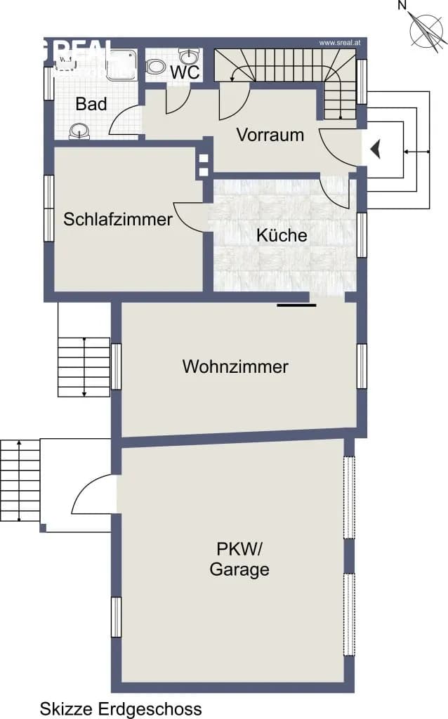 5-Zimmer-Haus kaufen in Amstetten – 97 m², € 225.000 – Bild 19 von 21