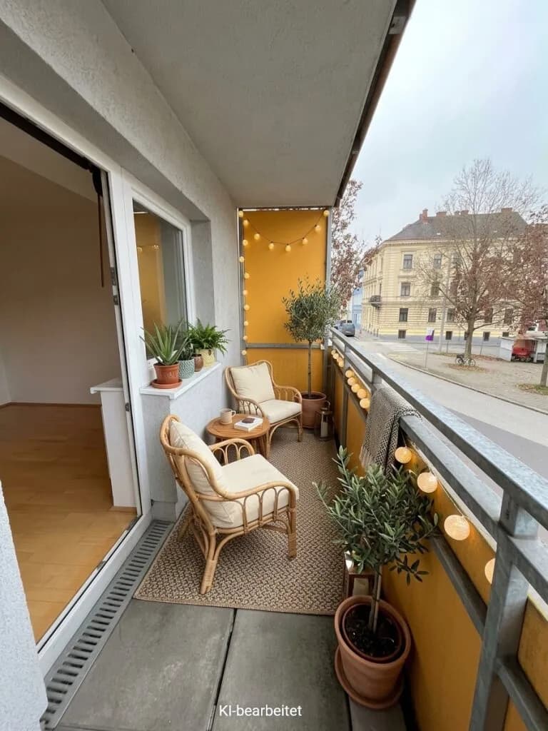 1-Zimmer-Wohnung mieten in Linz – 35,2 m², € 531 – Bild 1 von 5