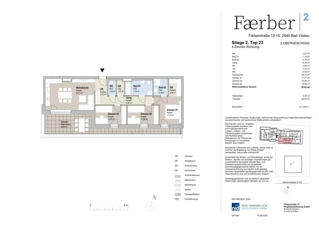 Immobilie kaufen in Baden – 91,01 m², € 527.000 – Bild 24 von 24