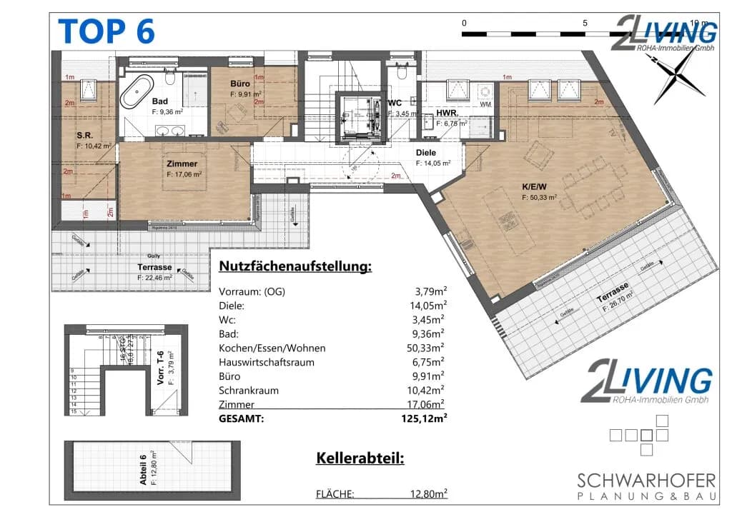 3-Zimmer-Wohnung kaufen in Wien – 125 m², € 1.099.000 – Bild 20 von 21