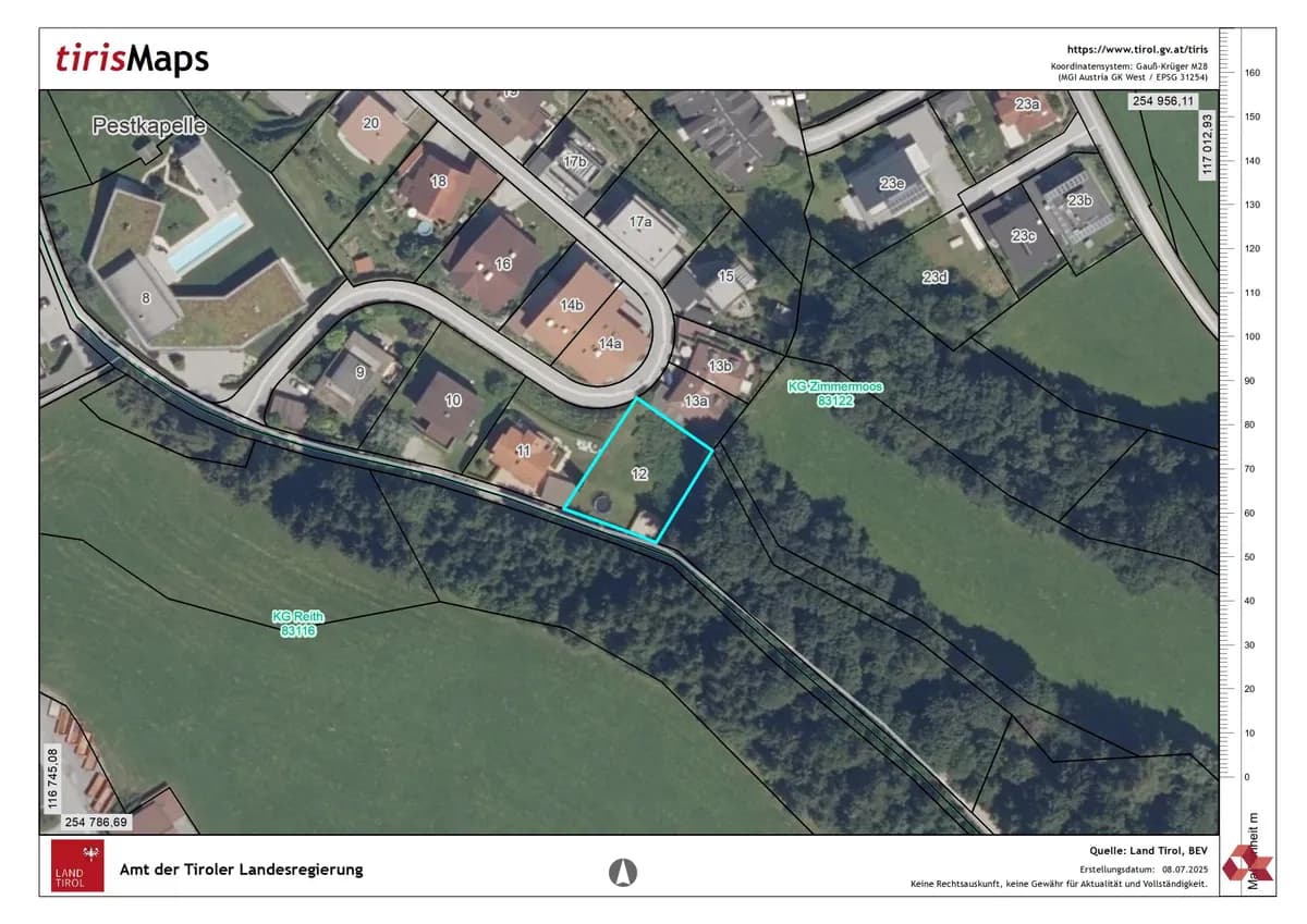 Grundstück kaufen in Kufstein – 583 m², € 259.000 – Bild 9 von 10