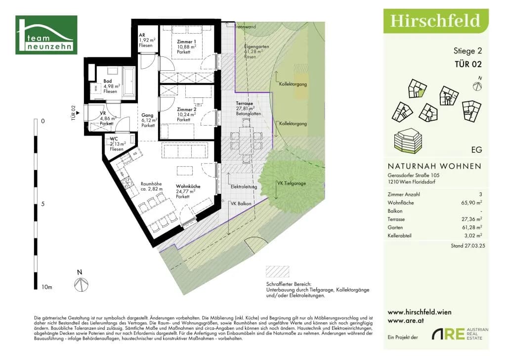 3-Zimmer-Wohnung kaufen in Wien – 65,9 m², € 395.000 – Bild 28 von 28