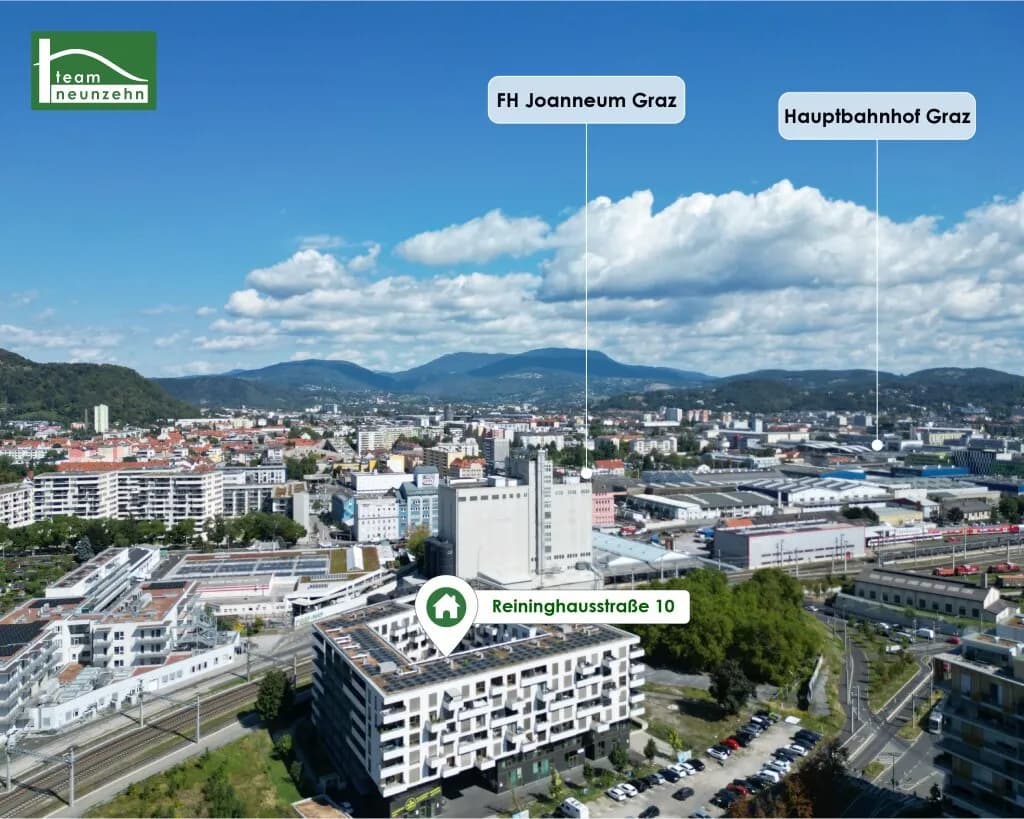 2-Zimmer-Wohnung mieten in Graz – 46,68 m², € 818 – Bild 10 von 16