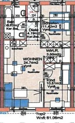 3-Zimmer-Wohnung mieten in Amstetten – 61,06 m², € 794 – Bild 9 von 9