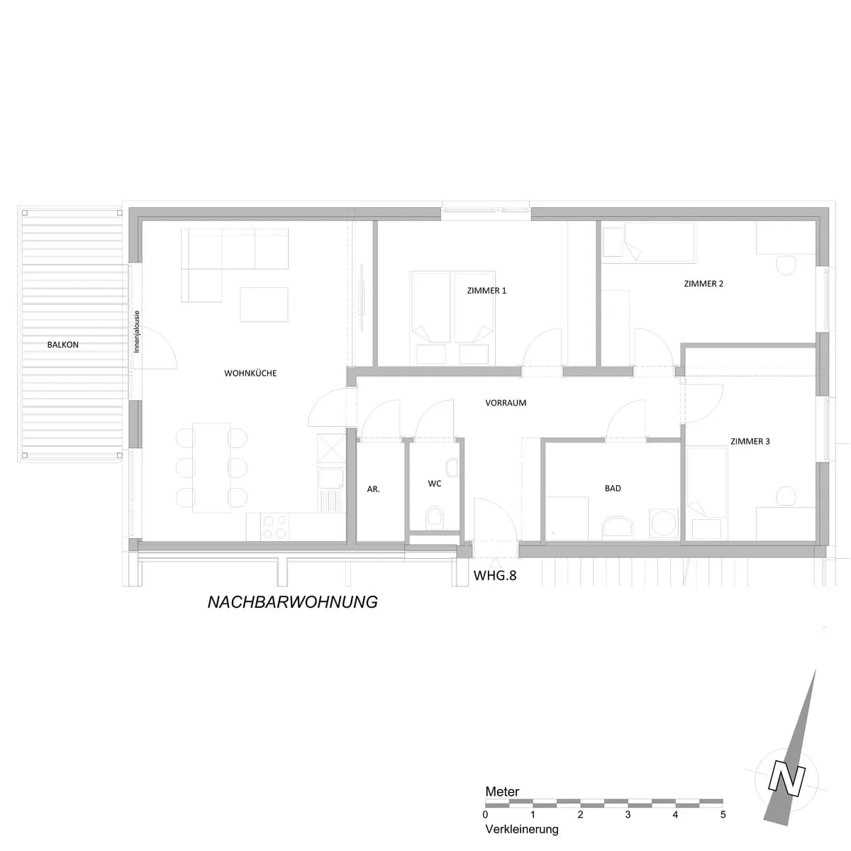 4-Zimmer-Wohnung mieten in Murtal – 90,37 m², € 1.098 – Bild 4 von 4