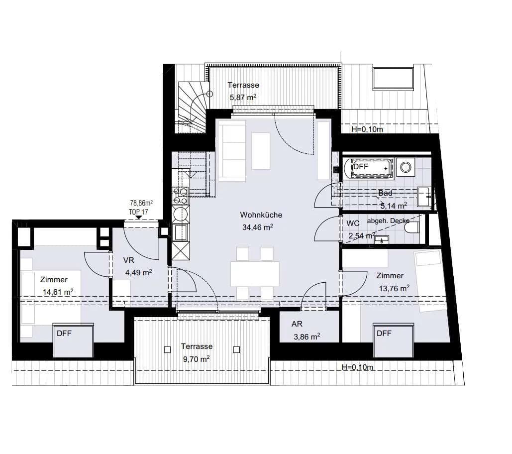 3-Zimmer-Wohnung kaufen in Wien – 78,86 m², € 991.100 – Bild 15 von 19