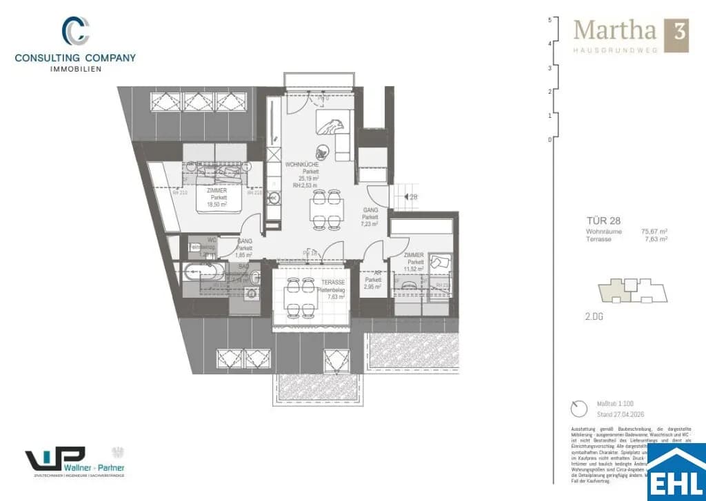 Immobilie kaufen in Wien – 75,67 m², € 471.700 – Bild 5 von 5