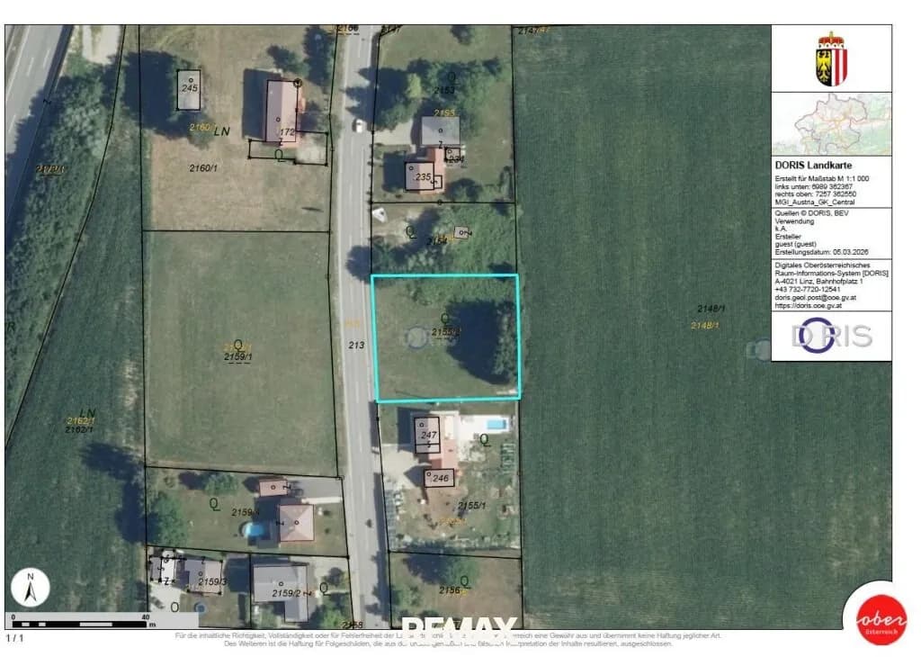 Grundstück kaufen in Schärding – 1 636 m² – Bild 4 von 4