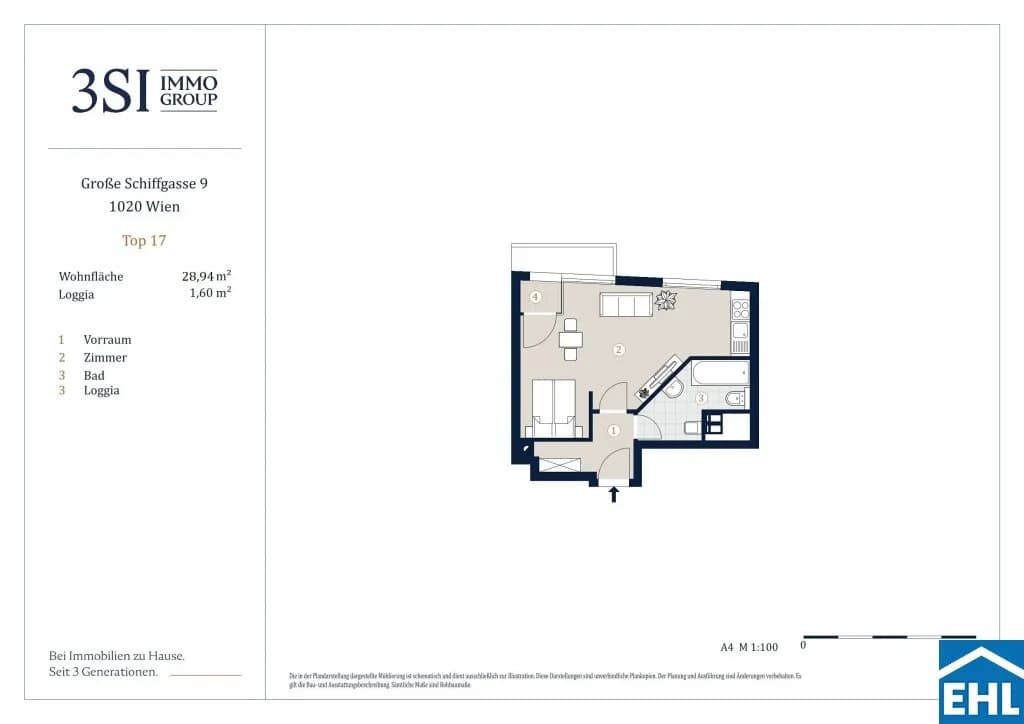 Immobilie kaufen in Wien – 28,94 m², € 285.000 – Bild 12 von 12