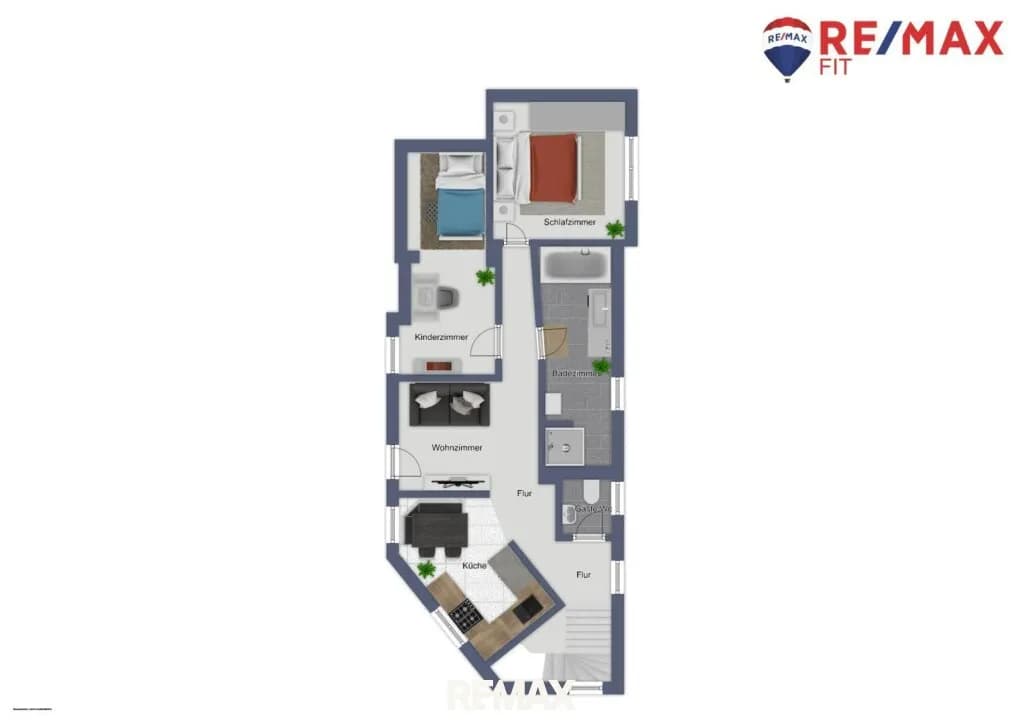 3-Zimmer-Haus kaufen in Schärding – 77 m², € 215.000 – Bild 21 von 21