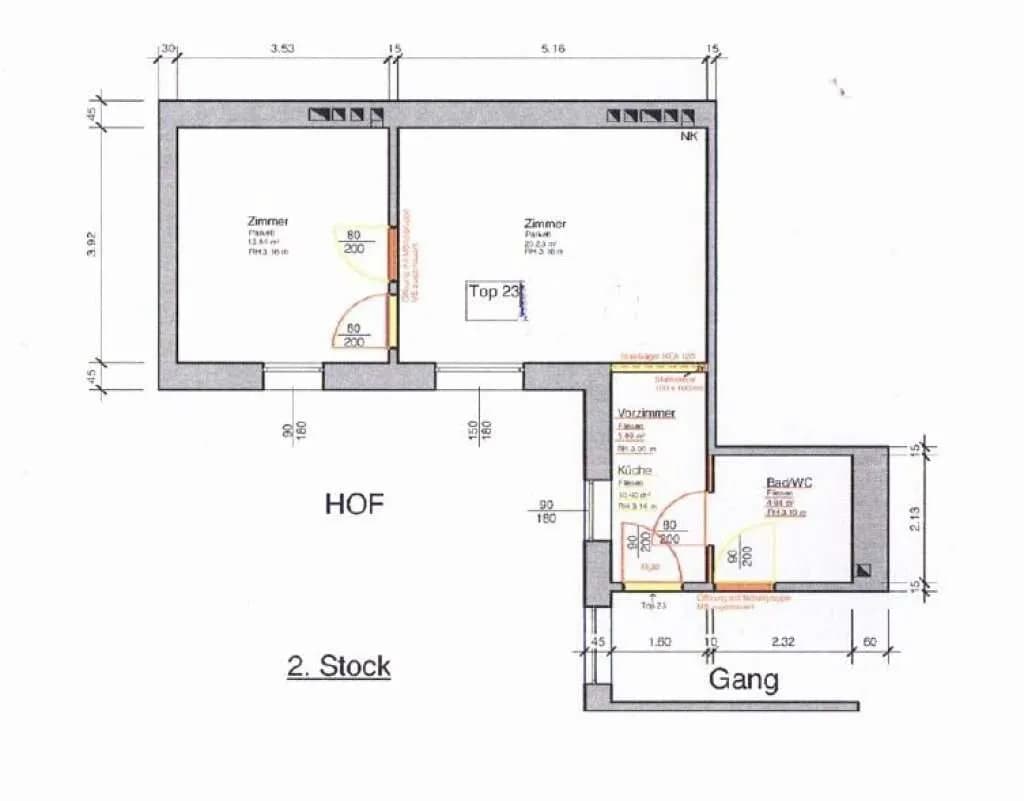 2-Zimmer-Wohnung kaufen in Wien – 45 m², € 249.500 – Bild 17 von 21