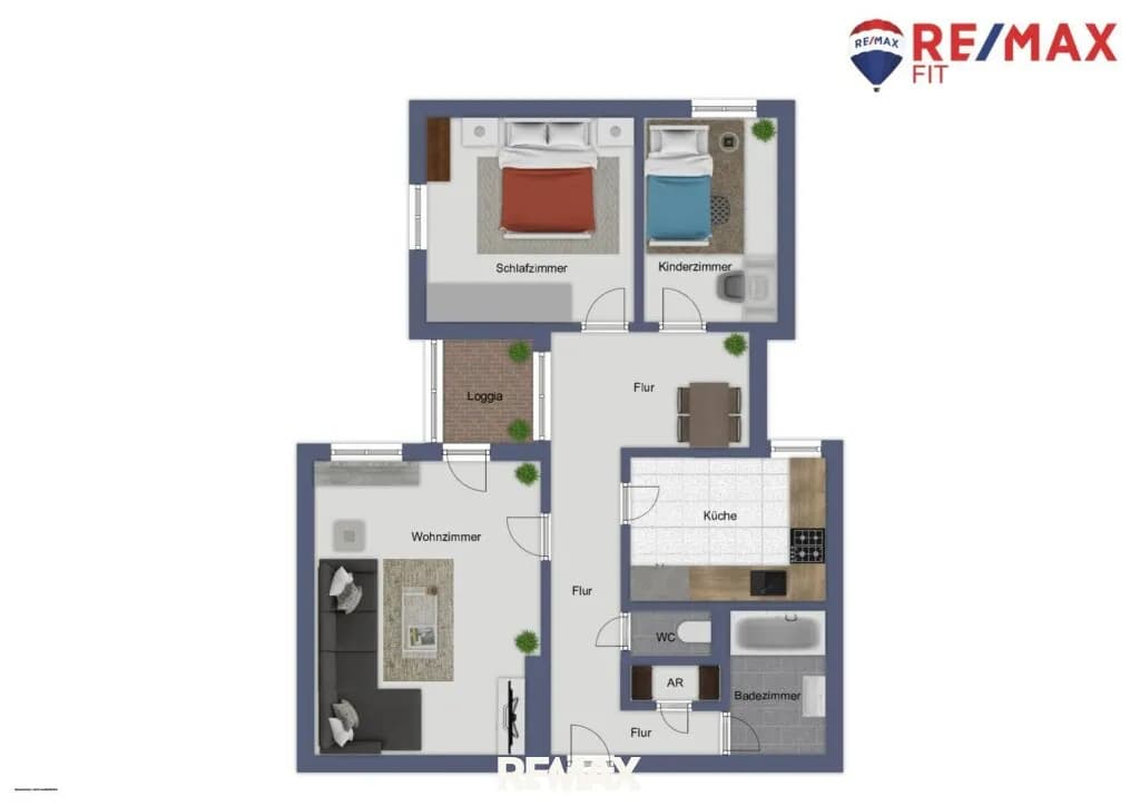 3-Zimmer-Wohnung kaufen in Grieskirchen – 76 m², € 209.000 – Bild 7 von 7