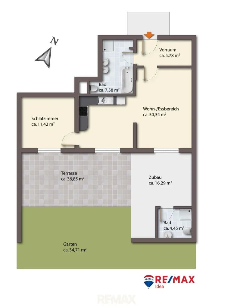 3-Zimmer-Wohnung kaufen in Villach – 76 m², € 310.000 – Bild 21 von 21