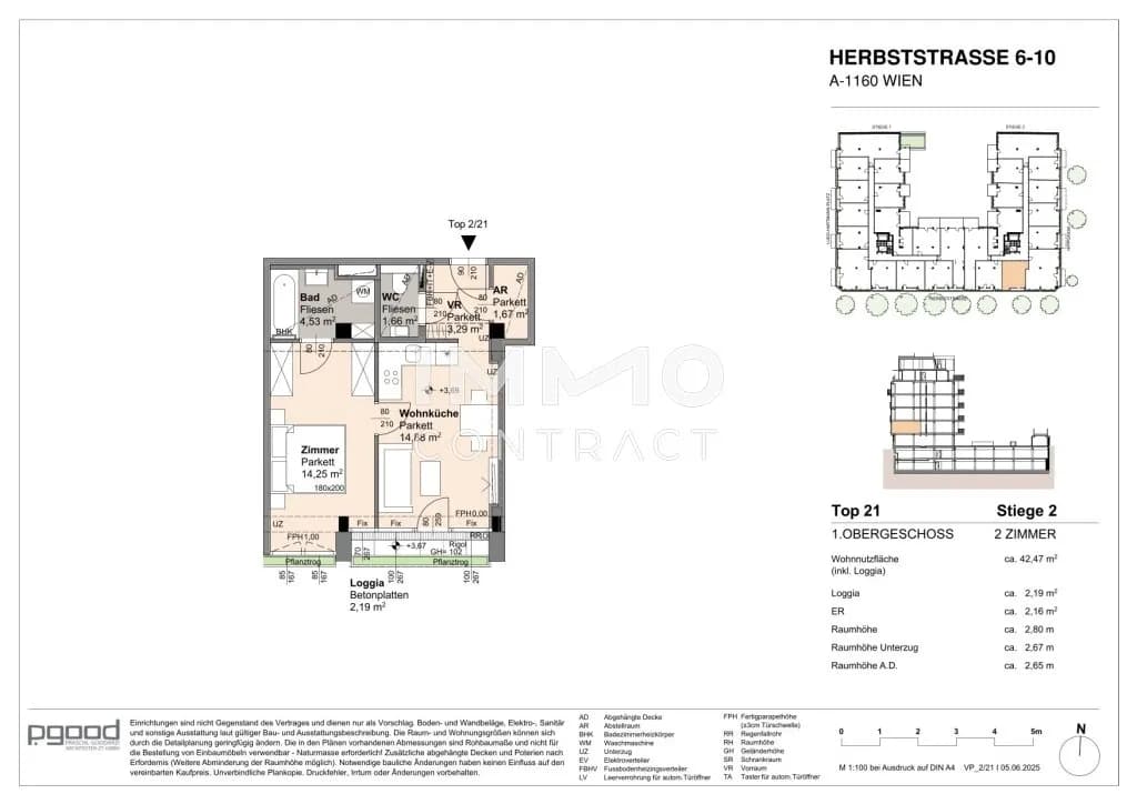 2-Zimmer-Wohnung kaufen in Wien – 40,28 m², € 255.200 – Bild 9 von 9