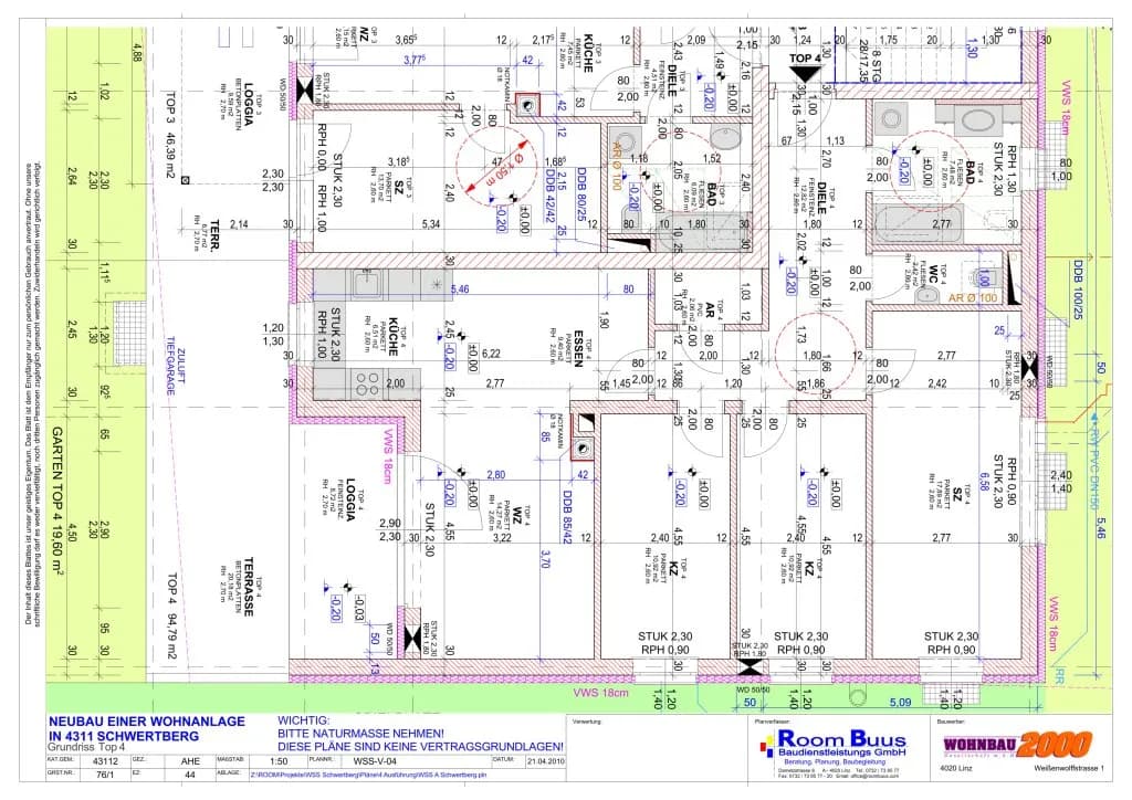 4-Zimmer-Wohnung kaufen in Perg – 103,41 m², € 298.700 – Bild 20 von 20