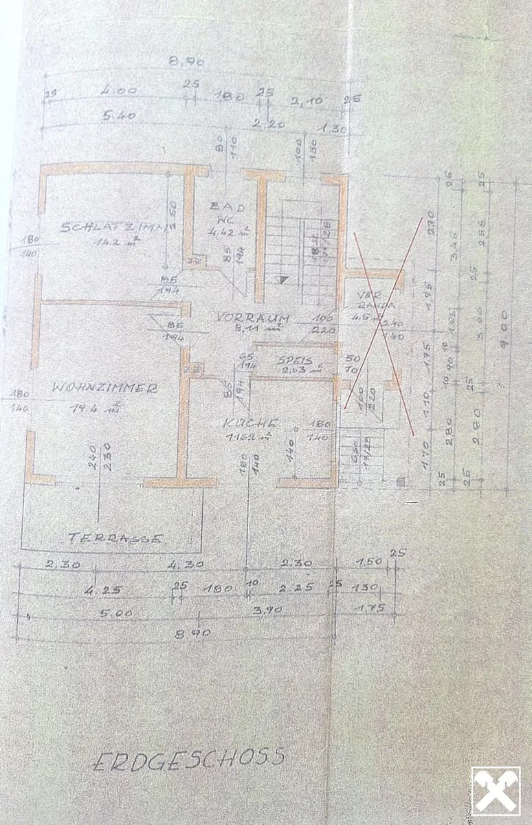 5-Zimmer-Haus kaufen in Jennersdorf – 98 m², € 165.000 – Bild 20 von 22