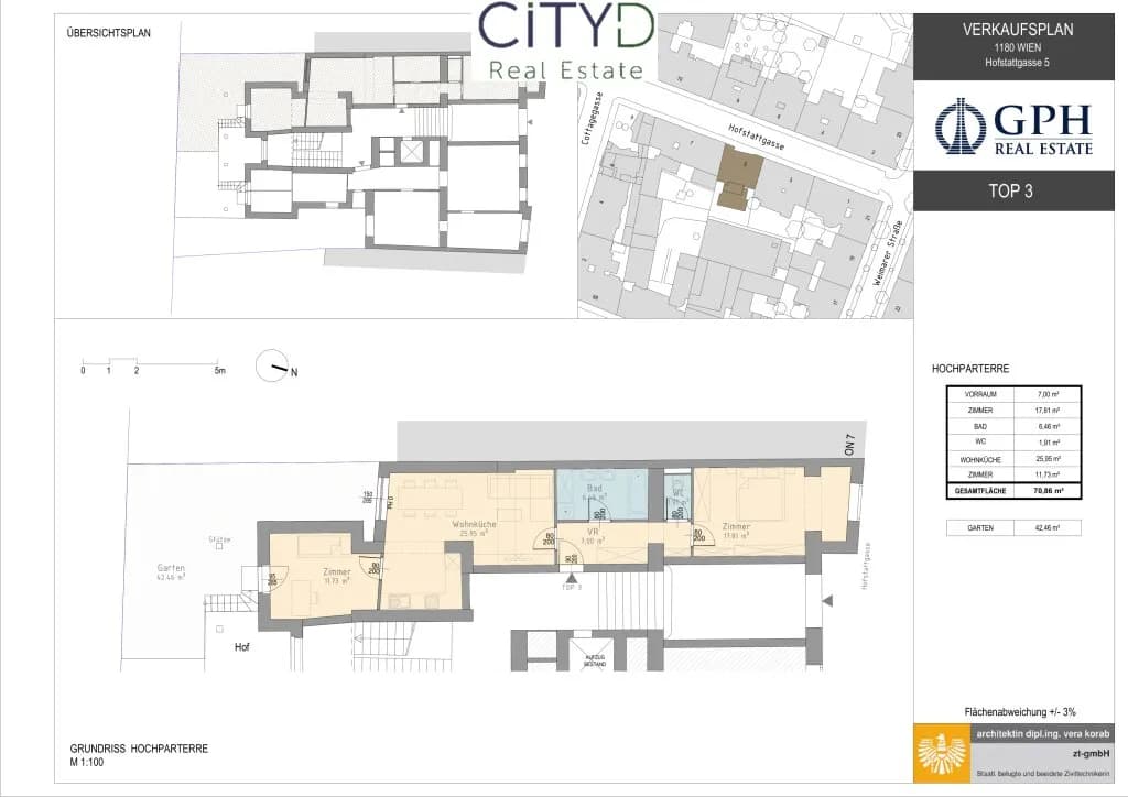 3-Zimmer-Wohnung kaufen in Wien – 71 m², € 349.000 – Bild 13 von 13