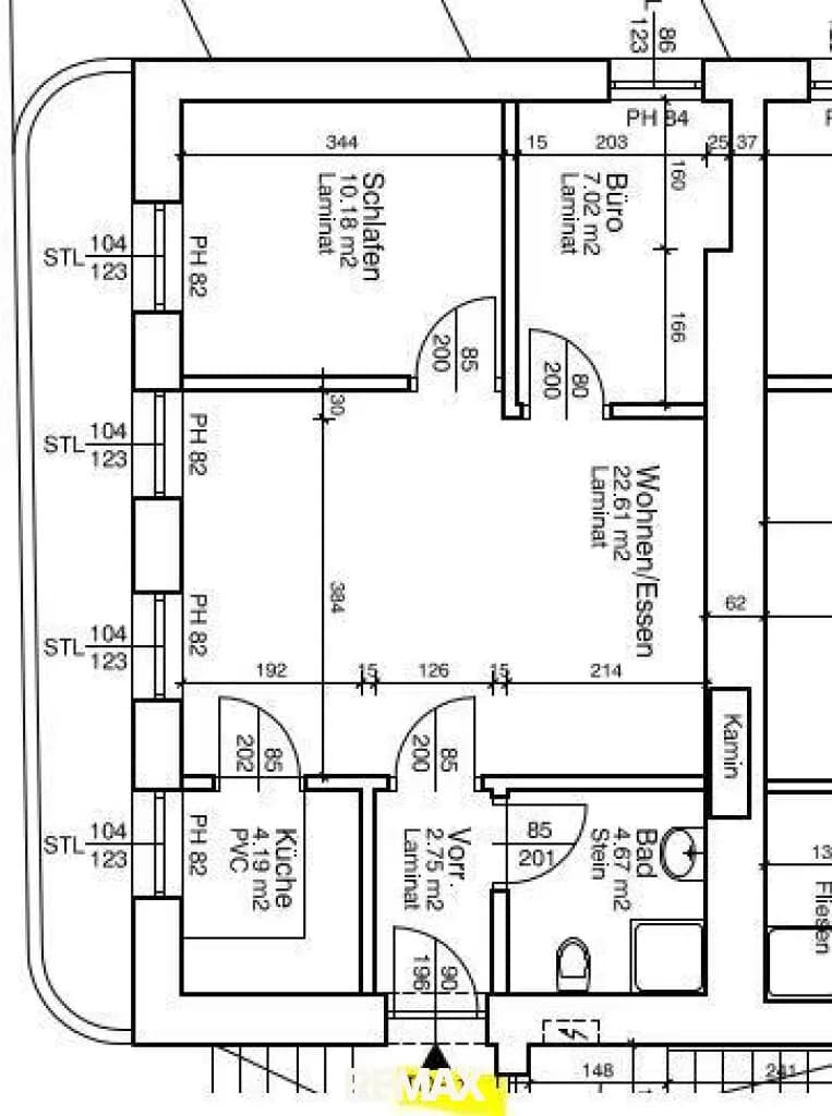 3-Zimmer-Wohnung mieten in Weiz – 51 m², € 603 – Bild 9 von 9