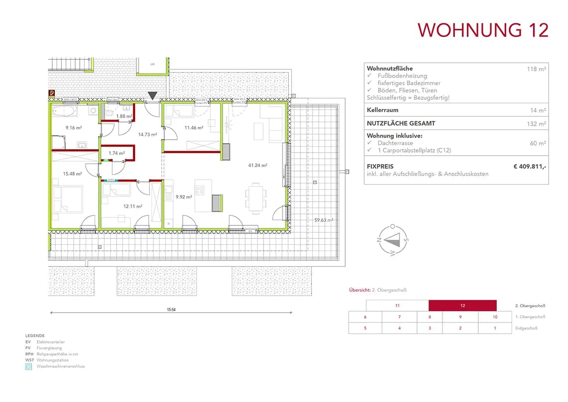 4-Zimmer-Wohnung kaufen in Graz-Umgebung – 118 m², € 409.811