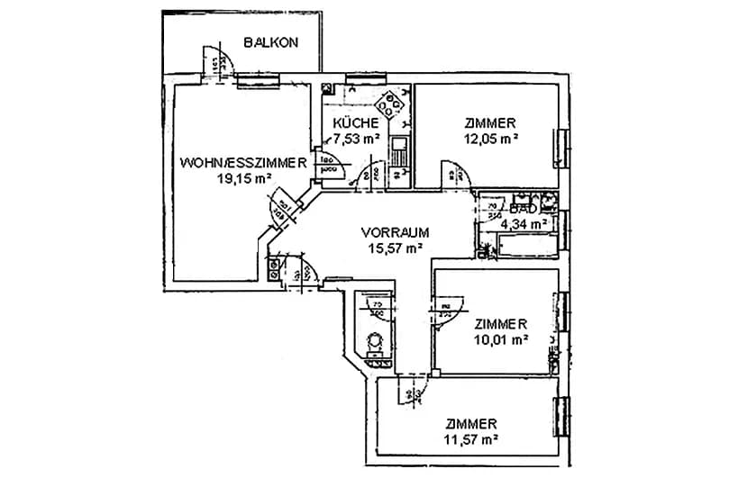 Wohnung mieten in Gmünd – 82,44 m², € 646 – Bild 5 von 14