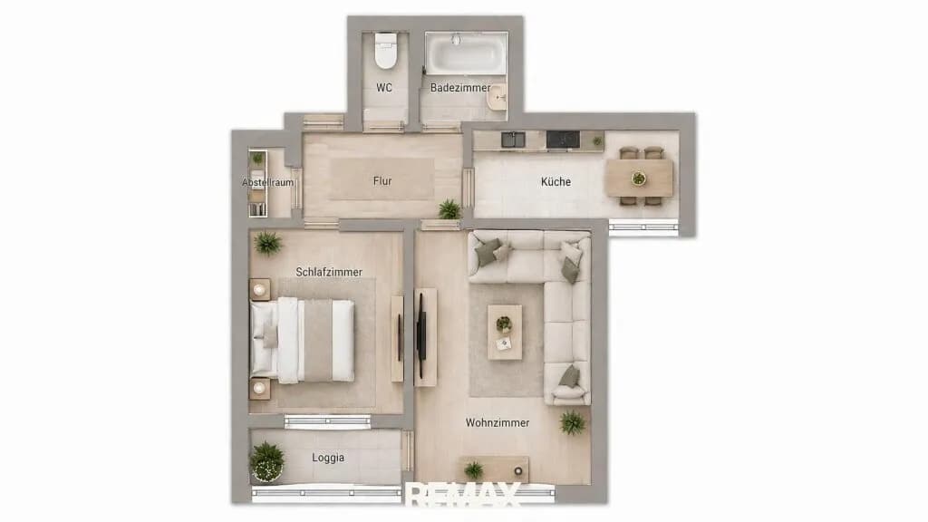 2-Zimmer-Wohnung kaufen in Gmunden – 55 m², € 139.000 – Bild 5 von 16