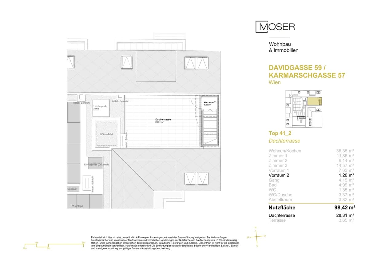 4-Zimmer-Wohnung kaufen in Wien – 98,42 m², € 883.900 – Bild 6 von 10