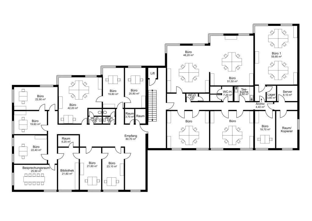 Gewerbeimmobilie mieten in Salzburg Stadt – 343 m², € 4.875 – Bild 4 von 5