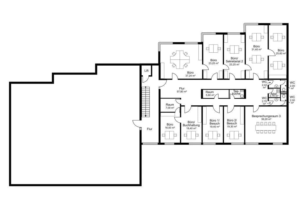 Gewerbeimmobilie mieten in Salzburg Stadt – 343 m², € 4.875 – Bild 5 von 5