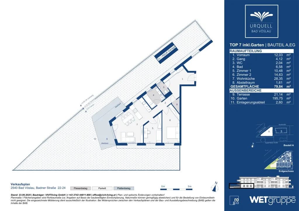 3-Zimmer-Wohnung kaufen in Baden – 79,83 m², € 398.000 – Bild 6 von 6