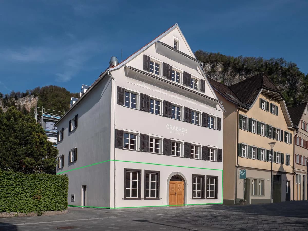 1-Zimmer-Gewerbeimmobilie mieten in Dornbirn – 76 m², € 1.708