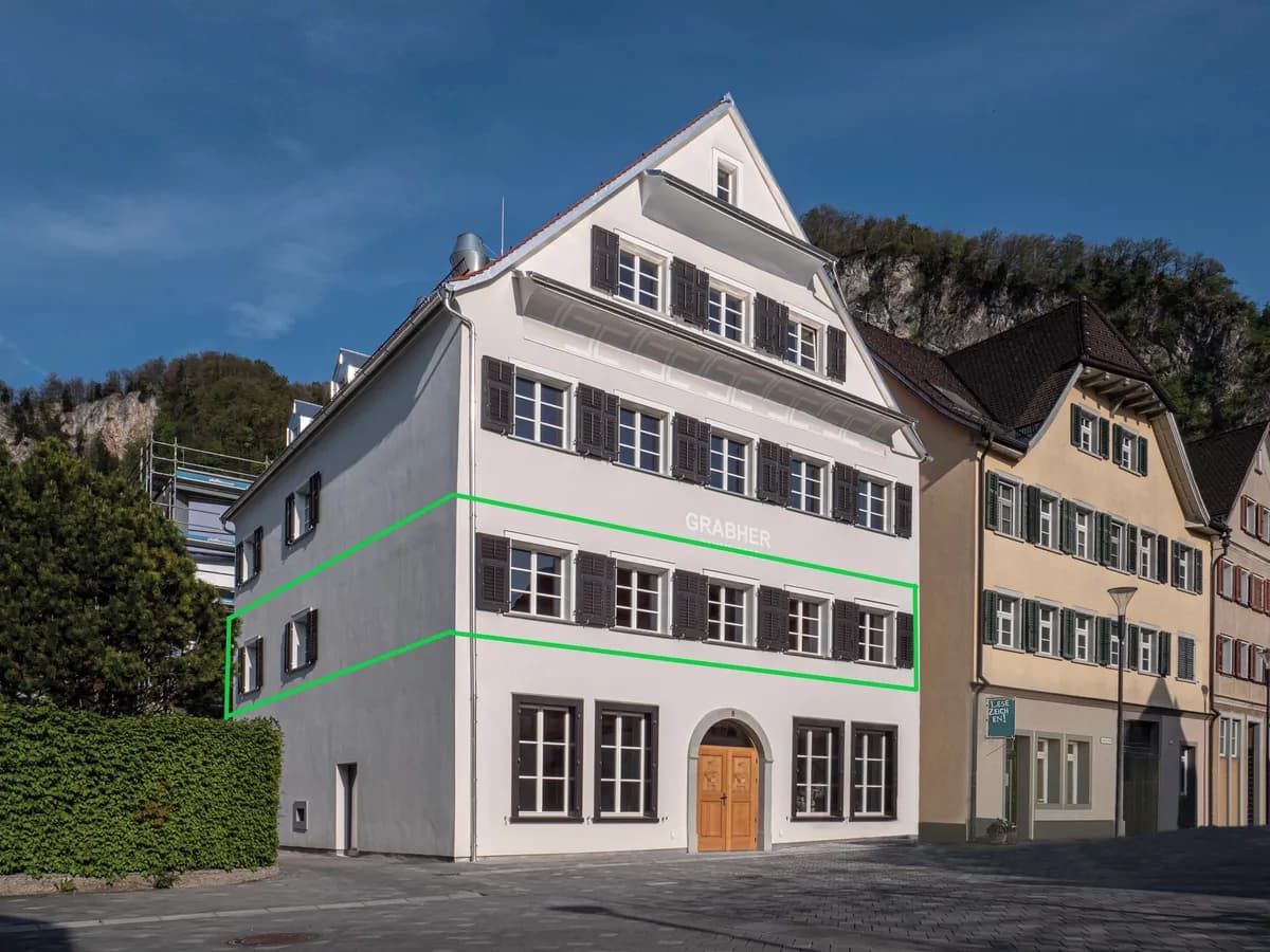 4-Zimmer-Gewerbeimmobilie mieten in Dornbirn – 106 m², € 1.986