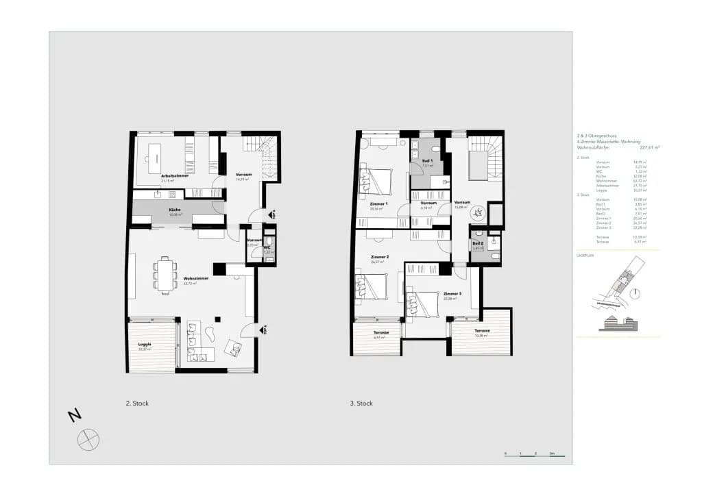 5-Zimmer-Wohnung kaufen in Wien – 227,61 m², € 1.750.000 – Bild 21 von 22
