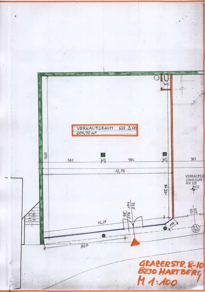 Gewerbeimmobilie mieten in Hartberg-Fürstenfeld – 204 m², € 6 – Bild 7 von 7