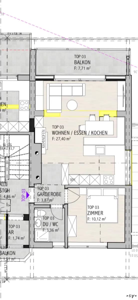 2-Zimmer-Wohnung mieten in Kitzbühel – 47 m², € 1.370 – Bild 10 von 10