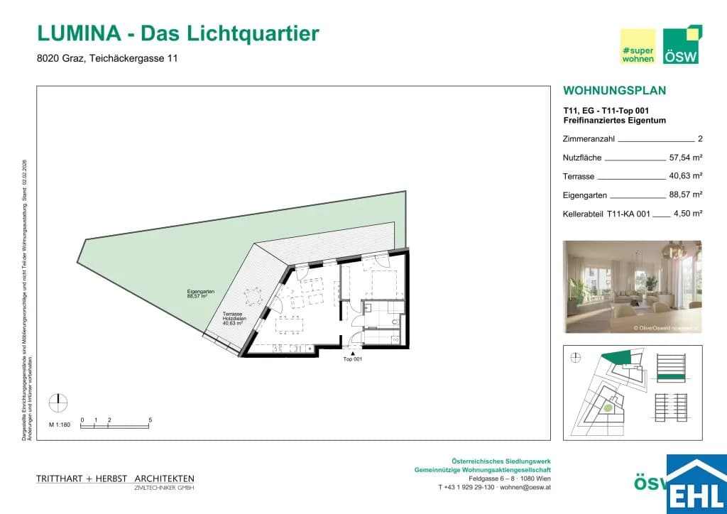 2-Zimmer-Wohnung kaufen in Graz – 58,7 m², € 276.000 – Bild 10 von 10