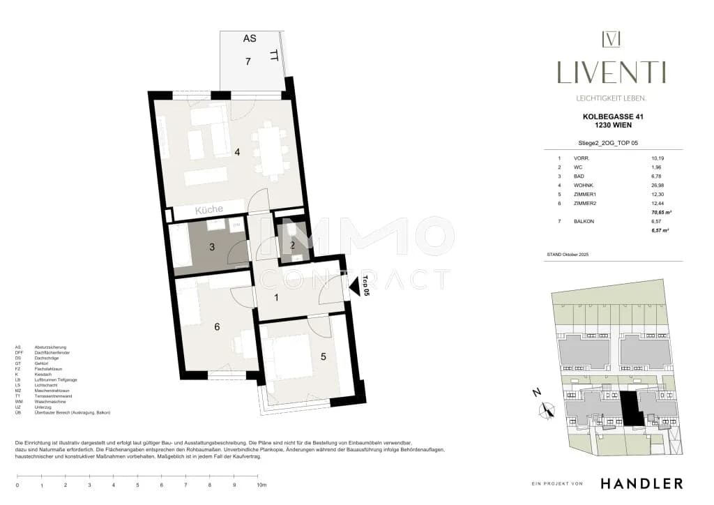 3-Zimmer-Wohnung kaufen in Wien – 70,78 m², € 439.000 – Bild 9 von 9