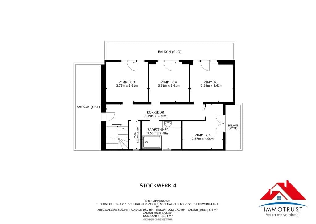7-Zimmer-Haus kaufen in Klagenfurt Land – 208,7 m², € 749.000 – Bild 24 von 27
